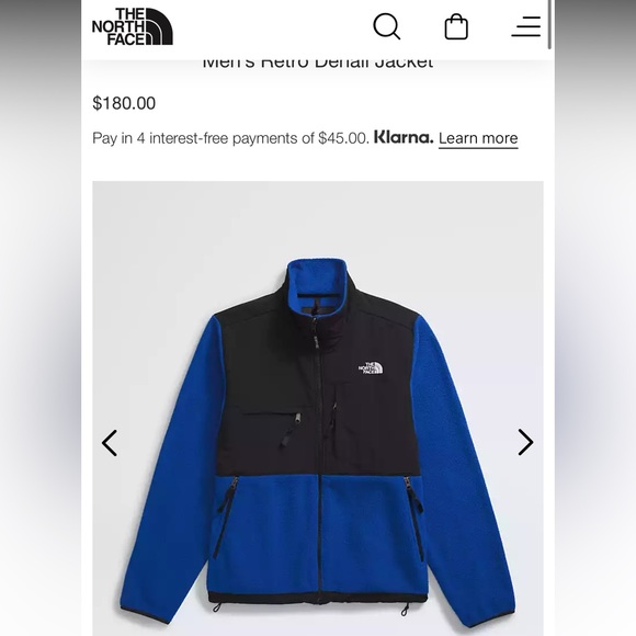 Men’s North Face Denali Small - Picture 3 of 3